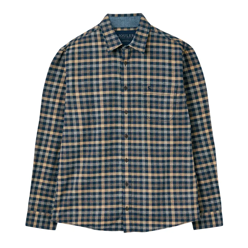 Joules Men's Buchannon Shirt - Blue Check